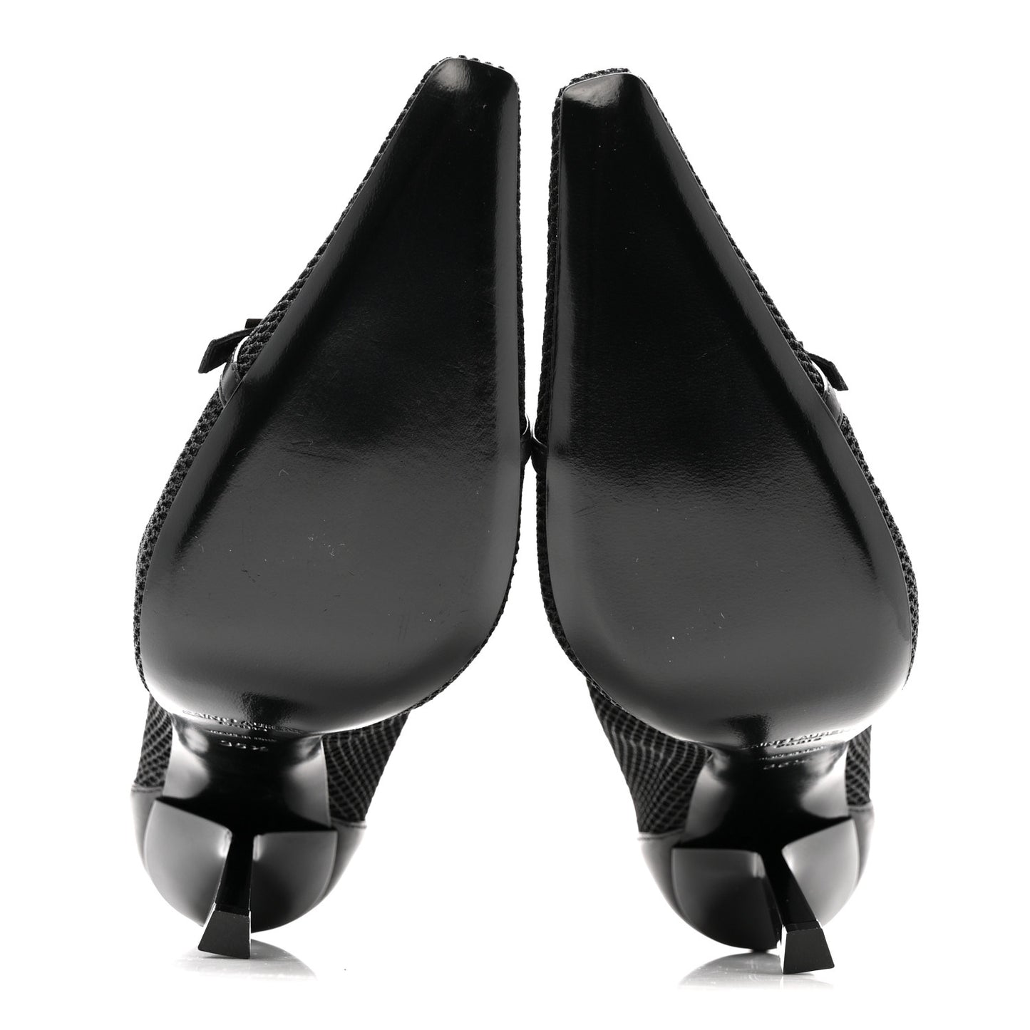 Elba Applique Tulle Aston 115 Boots 35.5 Black