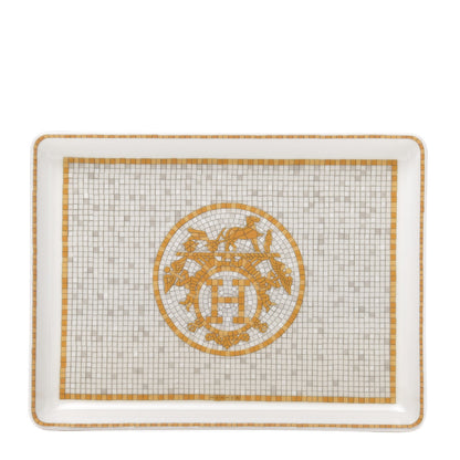 Hermes Porcelain Mosaique au 24 Sushi Plate 1 of 6