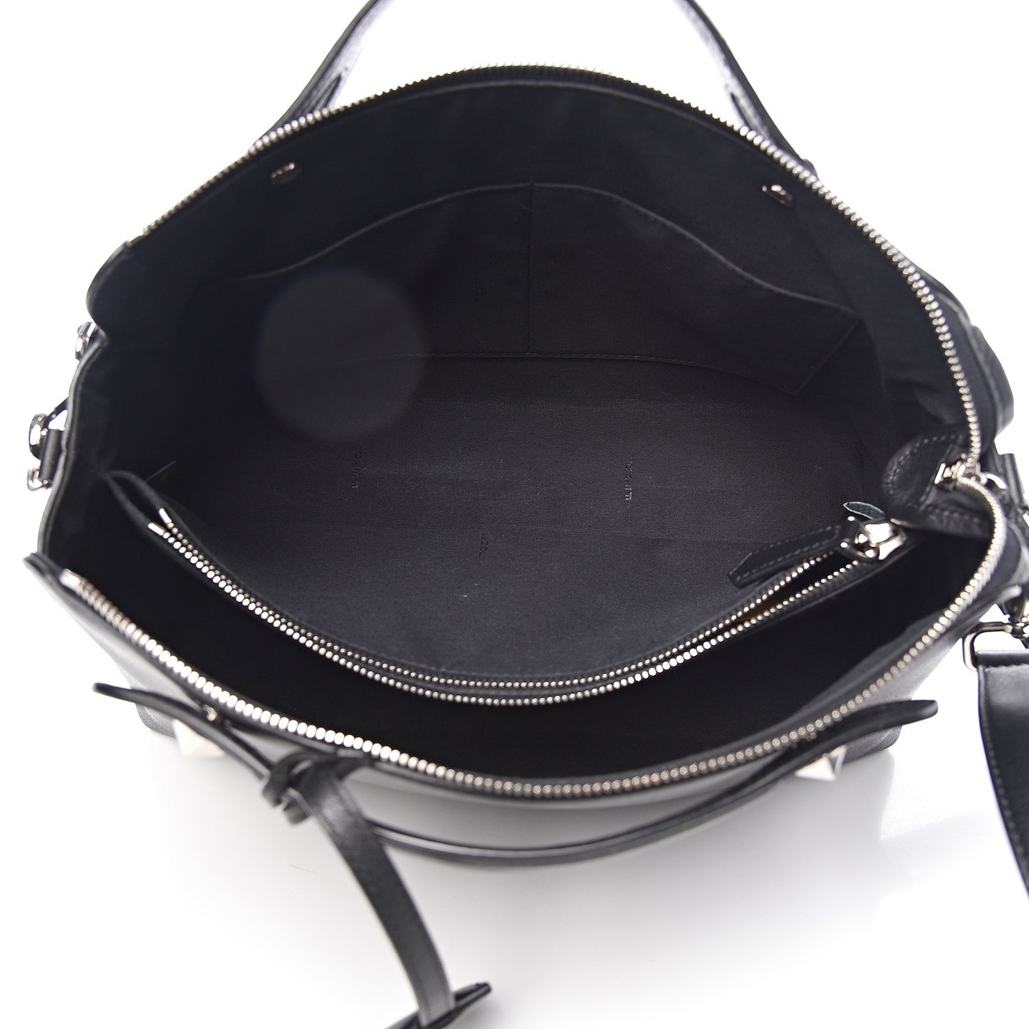 Vitello Dolce Marmol Large By The Way Boston Bag Black
