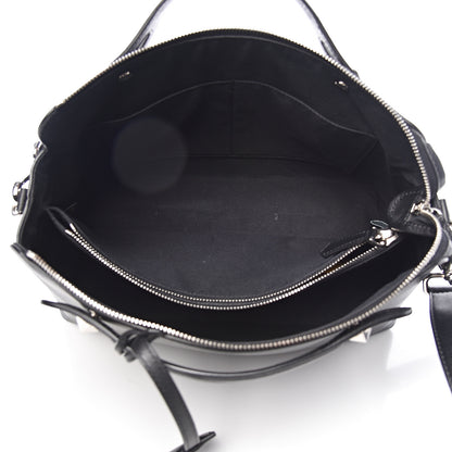 Fendi Vitello Dolce Marmol Large By The Way Boston Bag Black 6 of 13