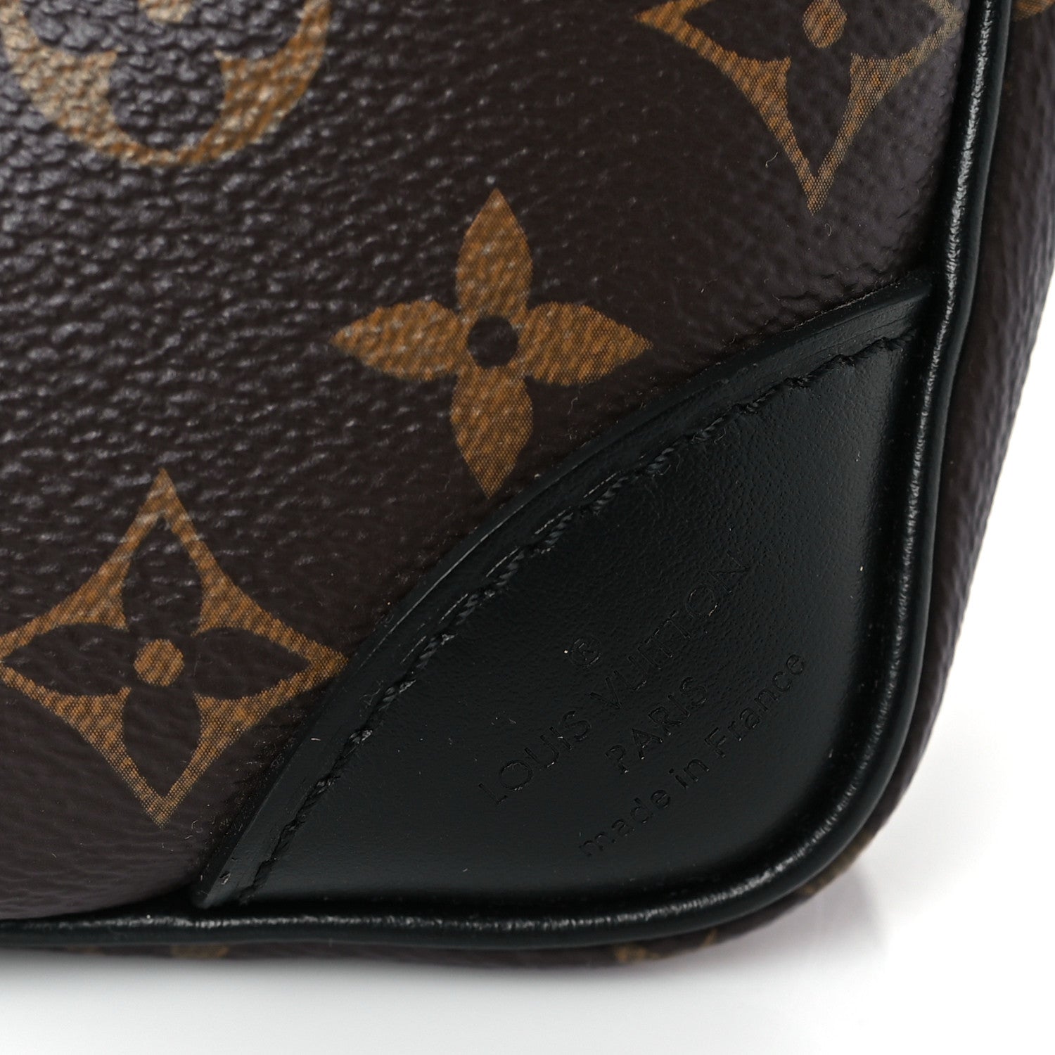 Louis Vuitton Monogram Odeon PM Black 6 of 9