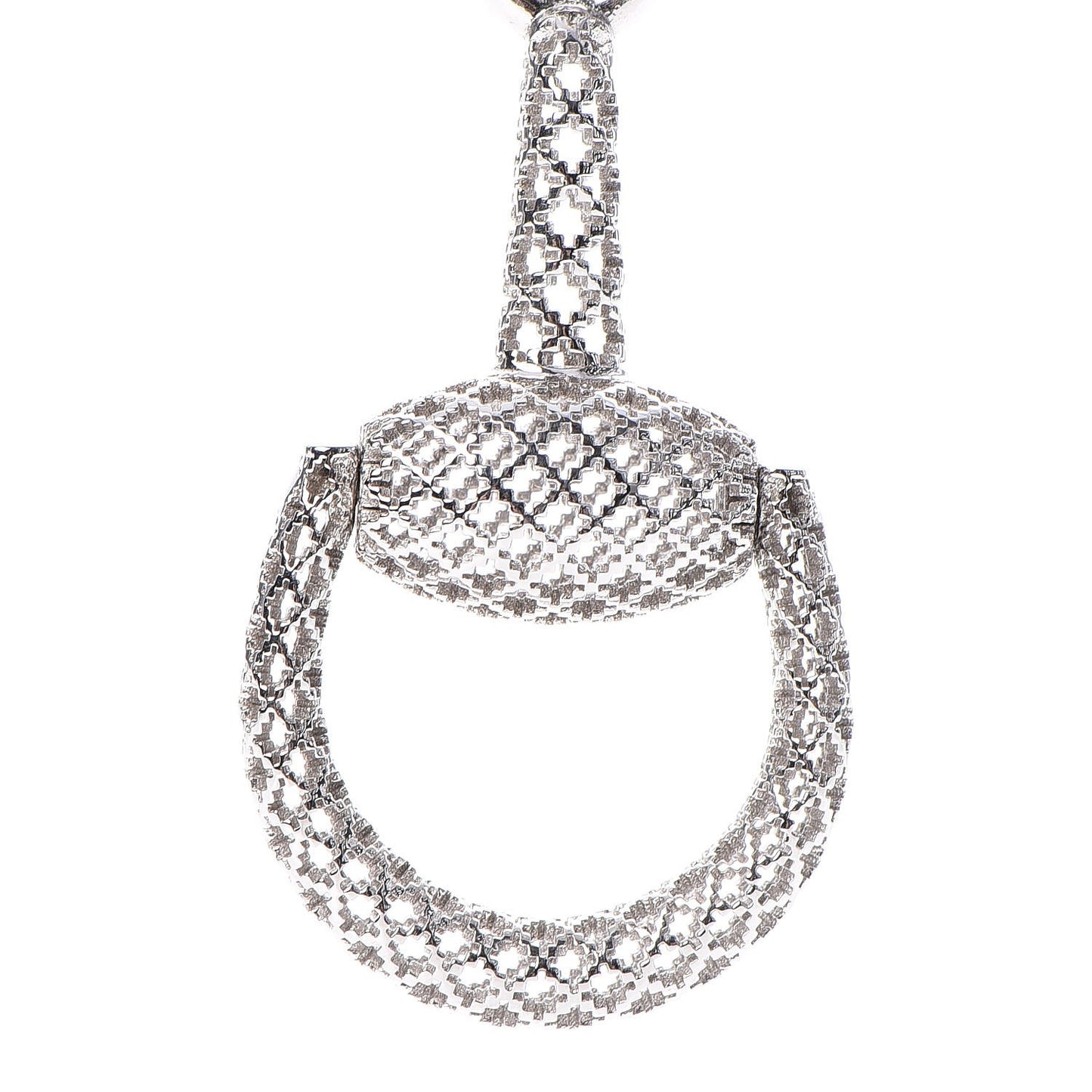 Sterling Silver Horsebit Diamantissima Necklace
