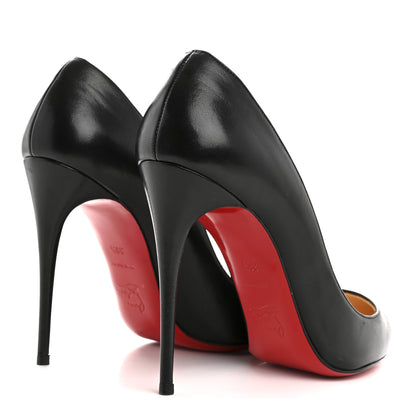 Christian Louboutin Kid Pigalle Follies 100 Pumps 38.5 Black 5 of 10