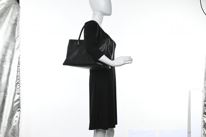 Chanel Calfskin Cerf Executive Shopper Tote Black 3 of 13