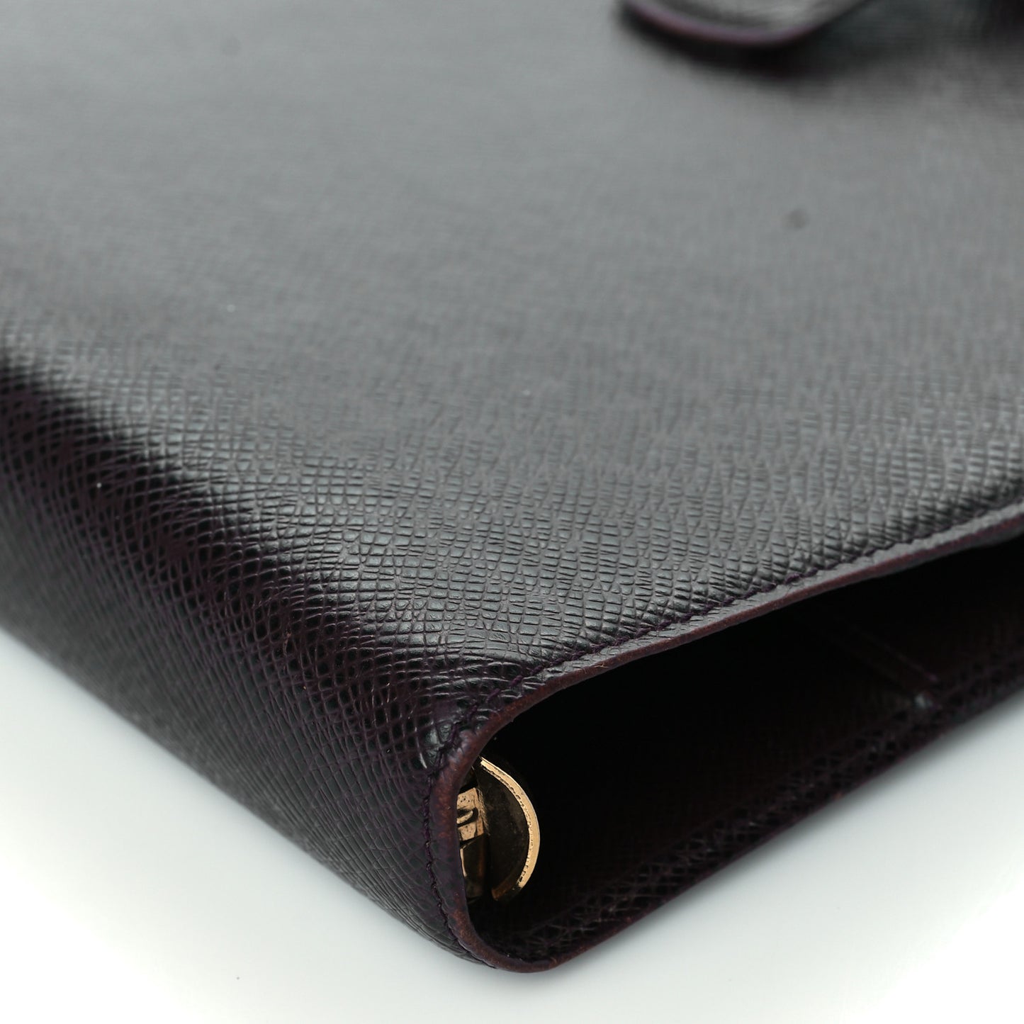 Taiga Large Ring Agenda Cover Acajou