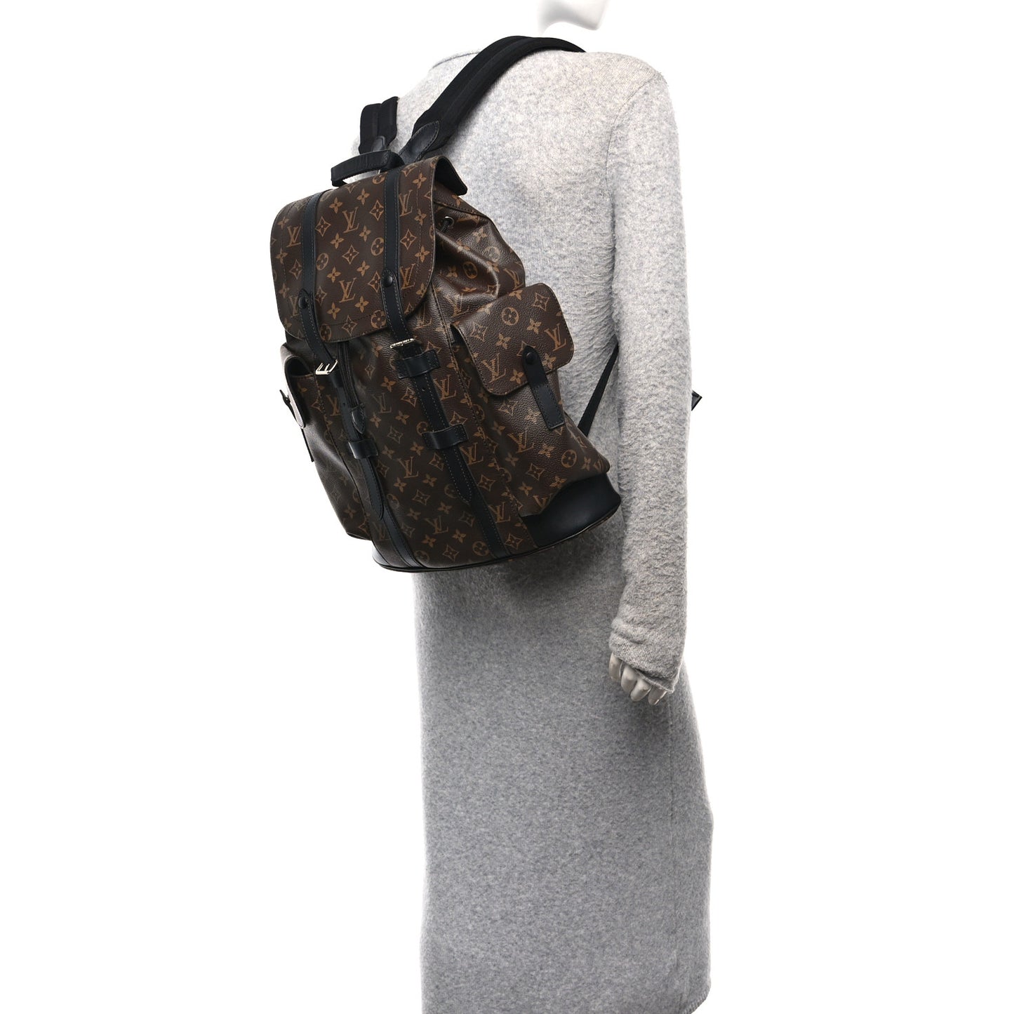 Monogram Macassar Christopher PM Backpack