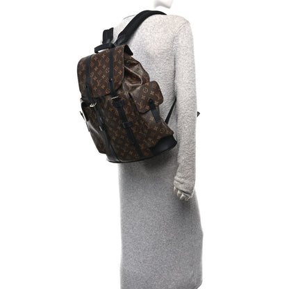 Louis Vuitton Monogram Macassar Christopher PM Backpack 2 of 11