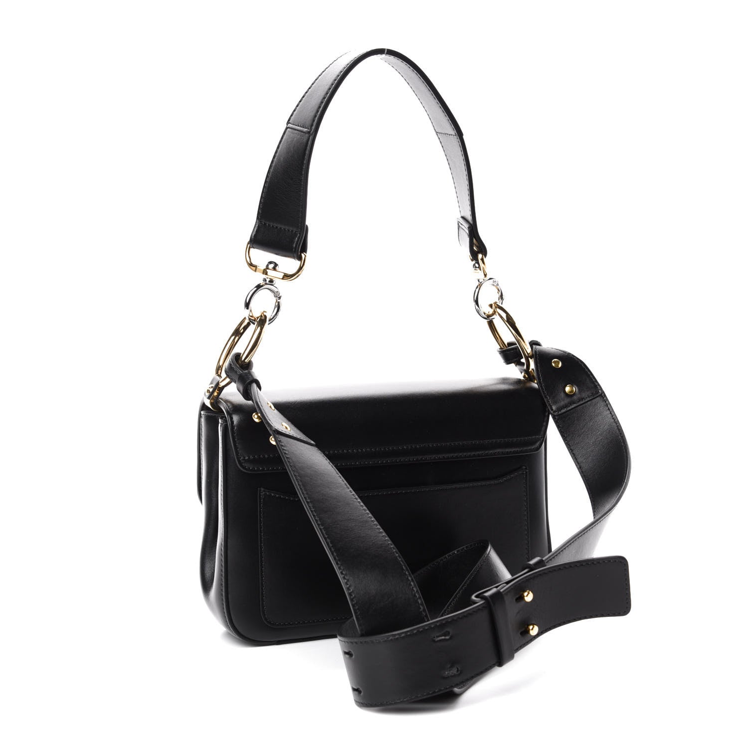 Chloe Calfskin Small C Double Carry Black 4 of 11