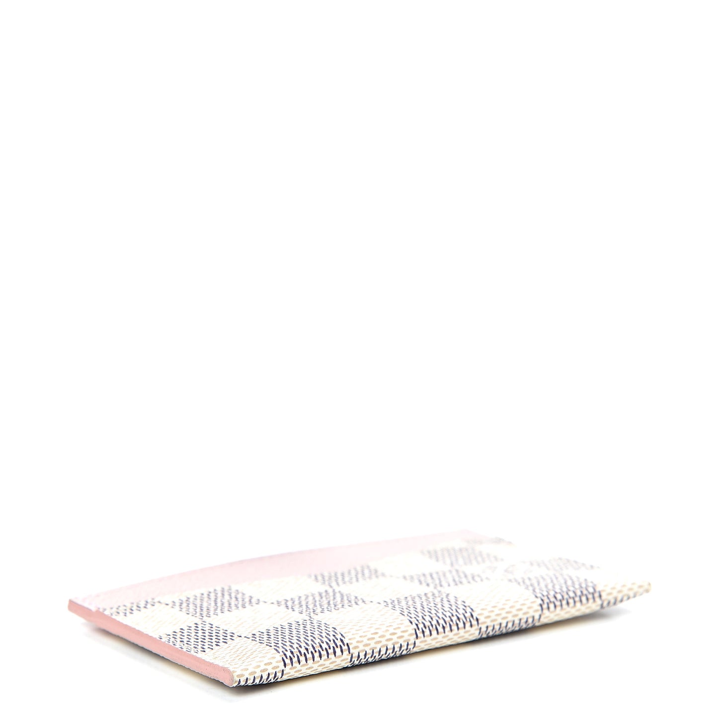 Damier Azur Daily Card Holder Rose Ballerine