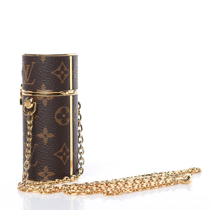 Louis Vuitton Monogram Chain Lipstick Case 3 of 7