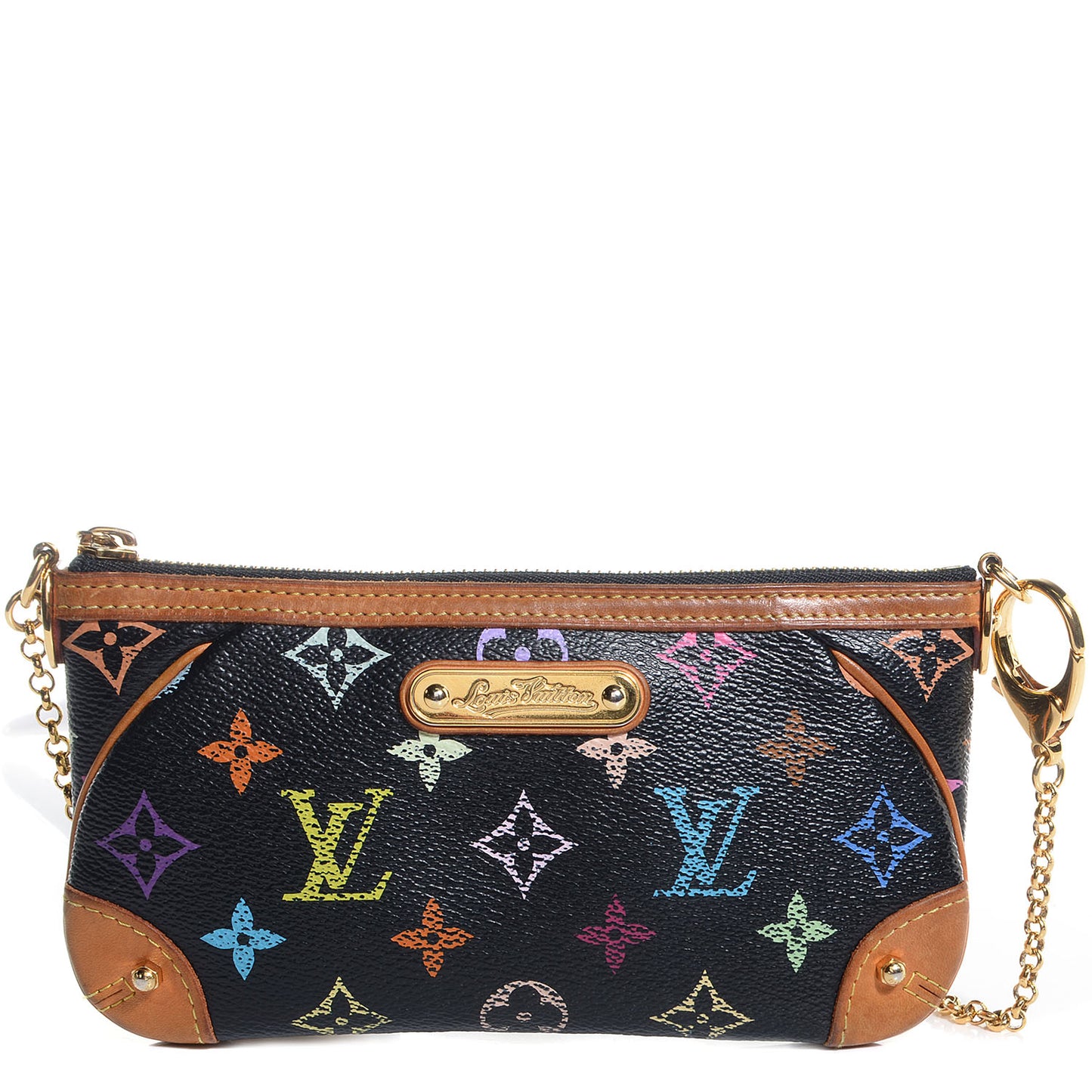 Monogram Multicolor Pochette Milla MM Black
