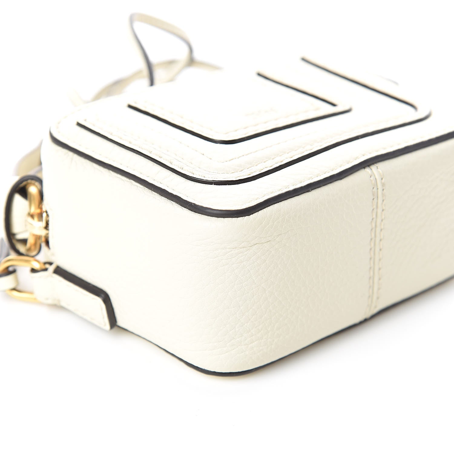 Chloe Calfskin Mini Marcie Crossbody Bag Natural White 7 of 8