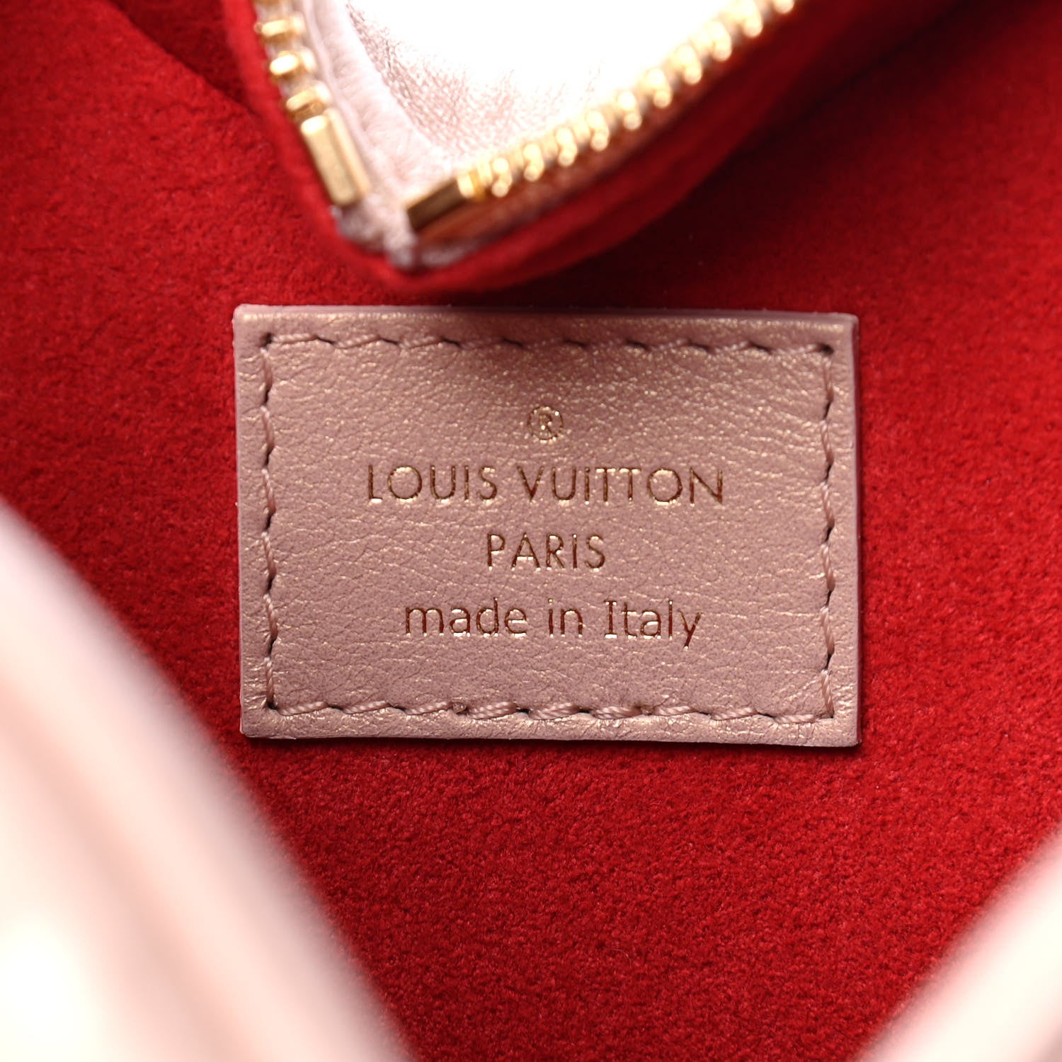 Louis Vuitton Lambskin Embossed Monogram Fall In Love Sac Coeur Light Pink 5 of 5