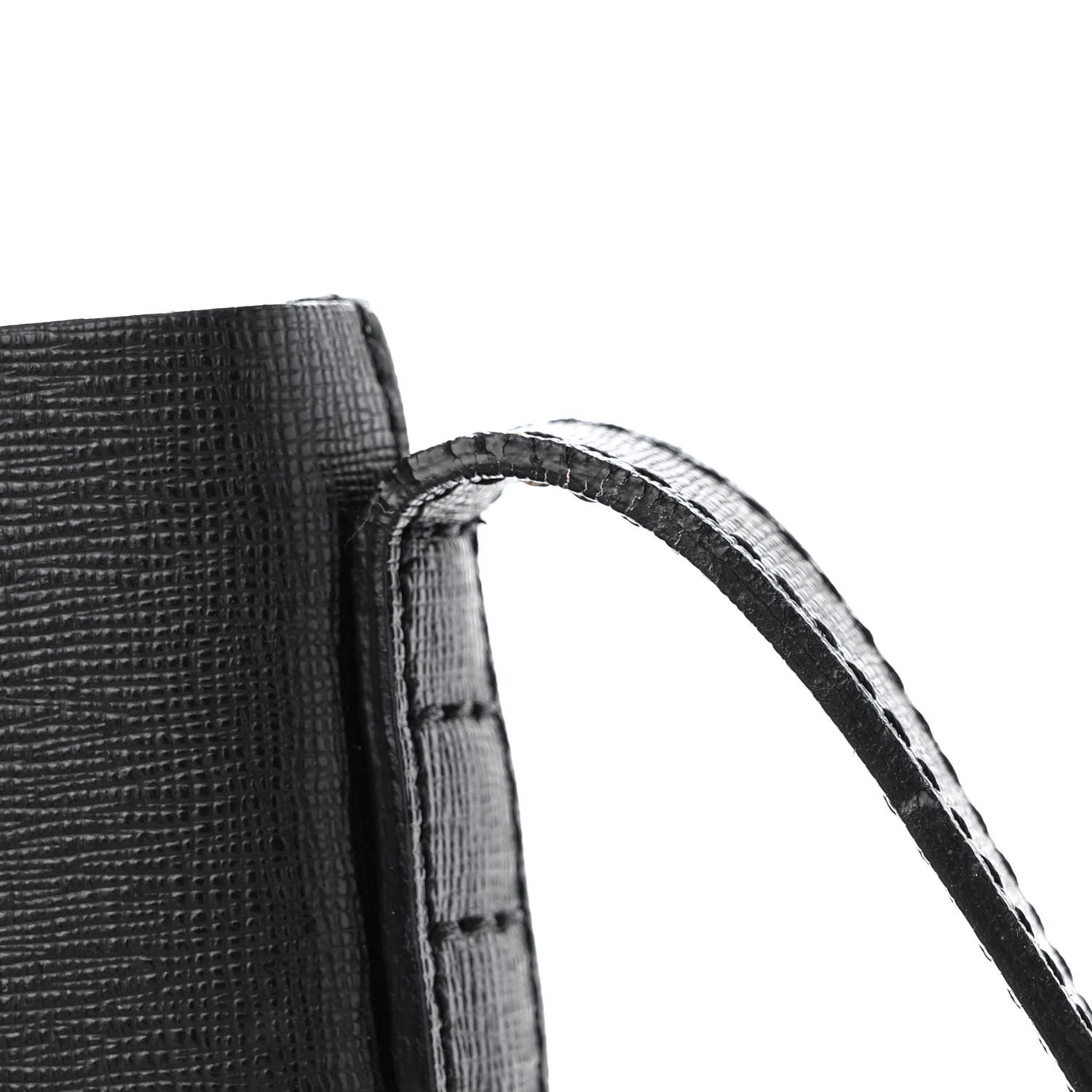 Mansur Gavriel Saffiano Bucket Bag Black Flamma 14 of 14