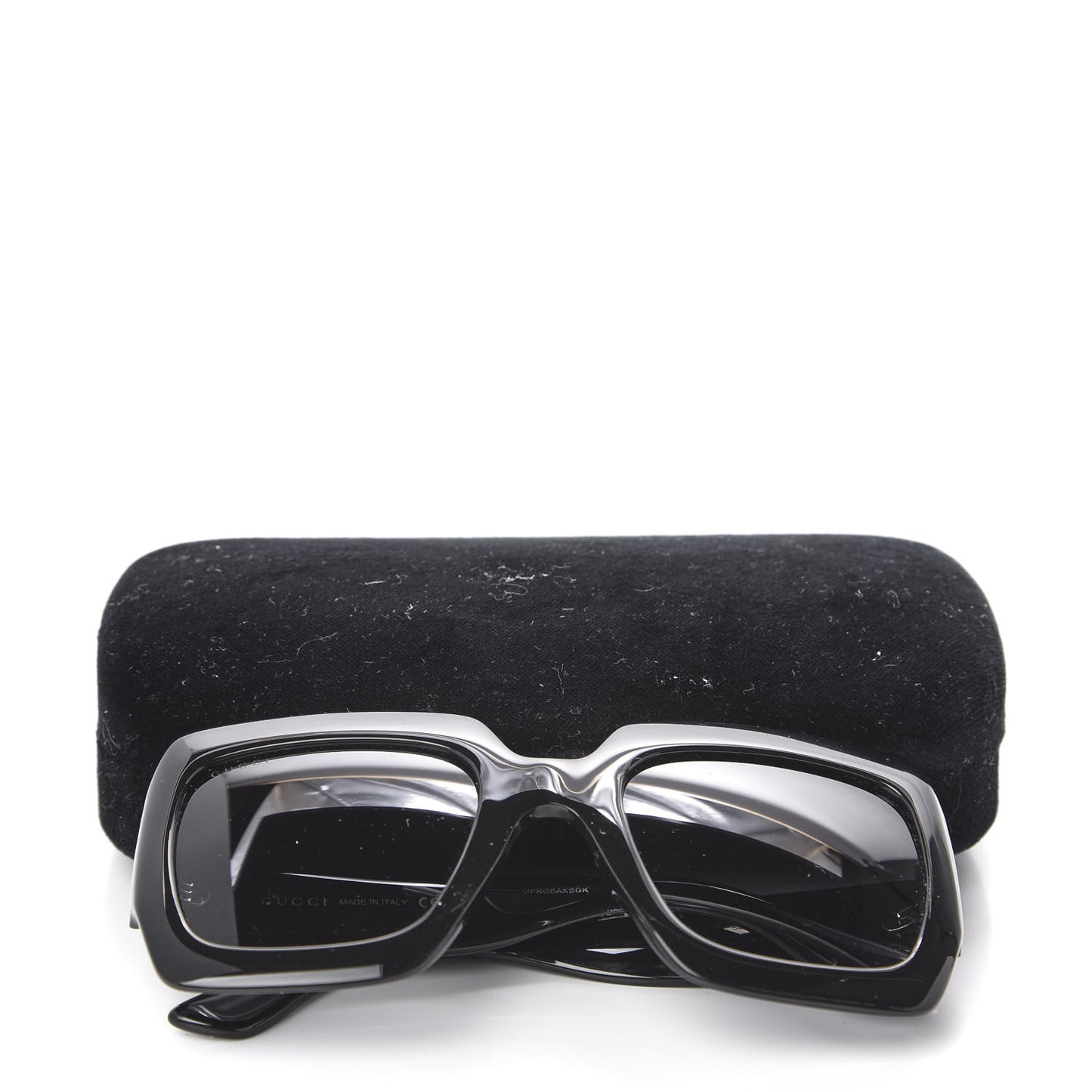 Acetate Square Frame Sunglasses GG0053S Black