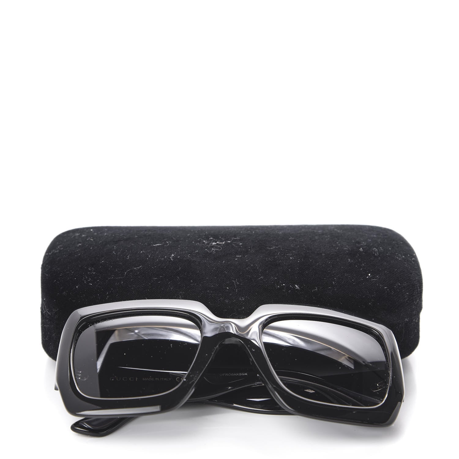 Gucci Acetate Square Frame Sunglasses GG0053S Black 8 of 8