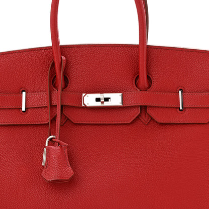 Hermes Togo BIRKIN 35 Rouge Garance 8 of 13