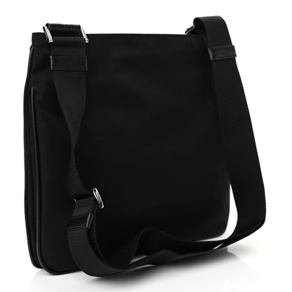 Prada Tessuto Nylon Messenger Bag Black 2 of 8