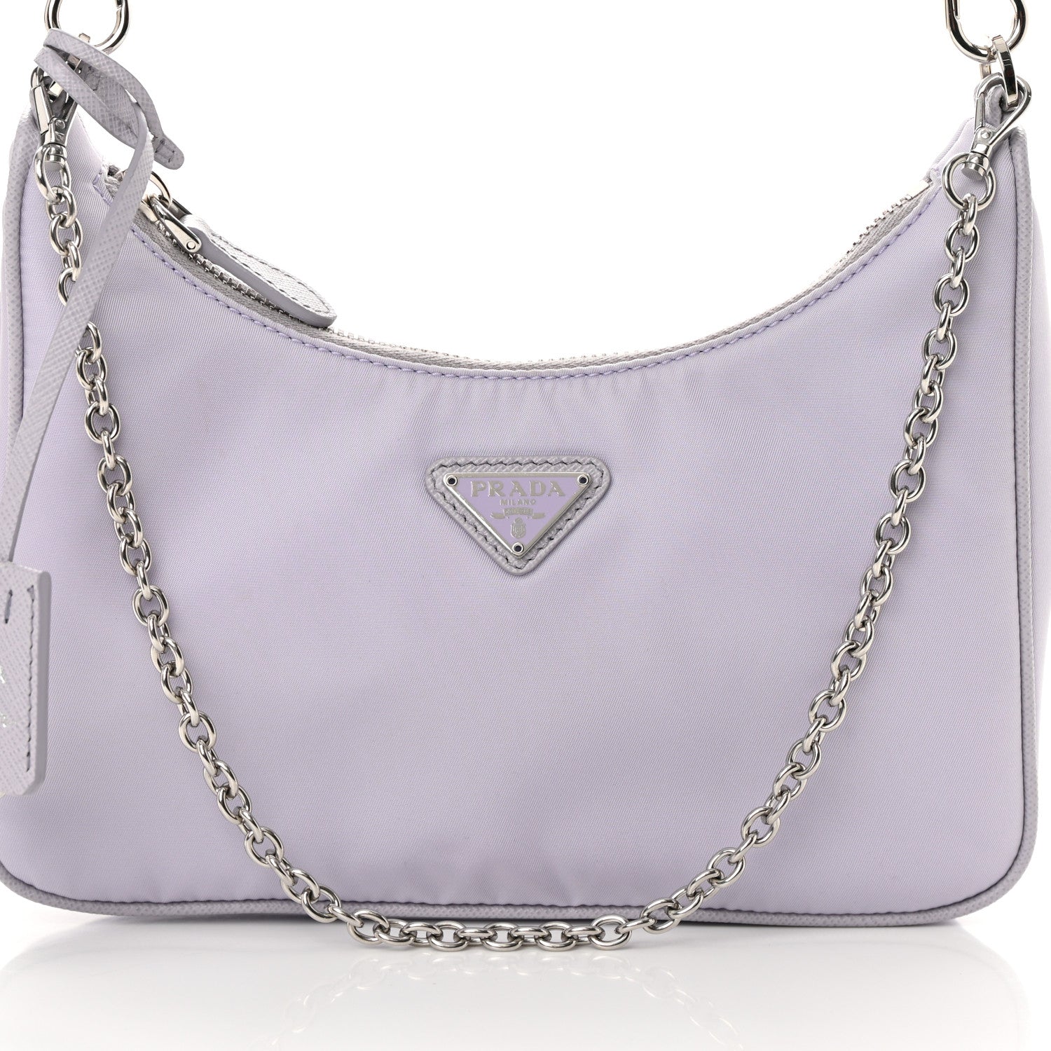 Prada Re-Nylon Saffiano Re-Edition 2005 Shoulder Bag Glicine 10 of 13