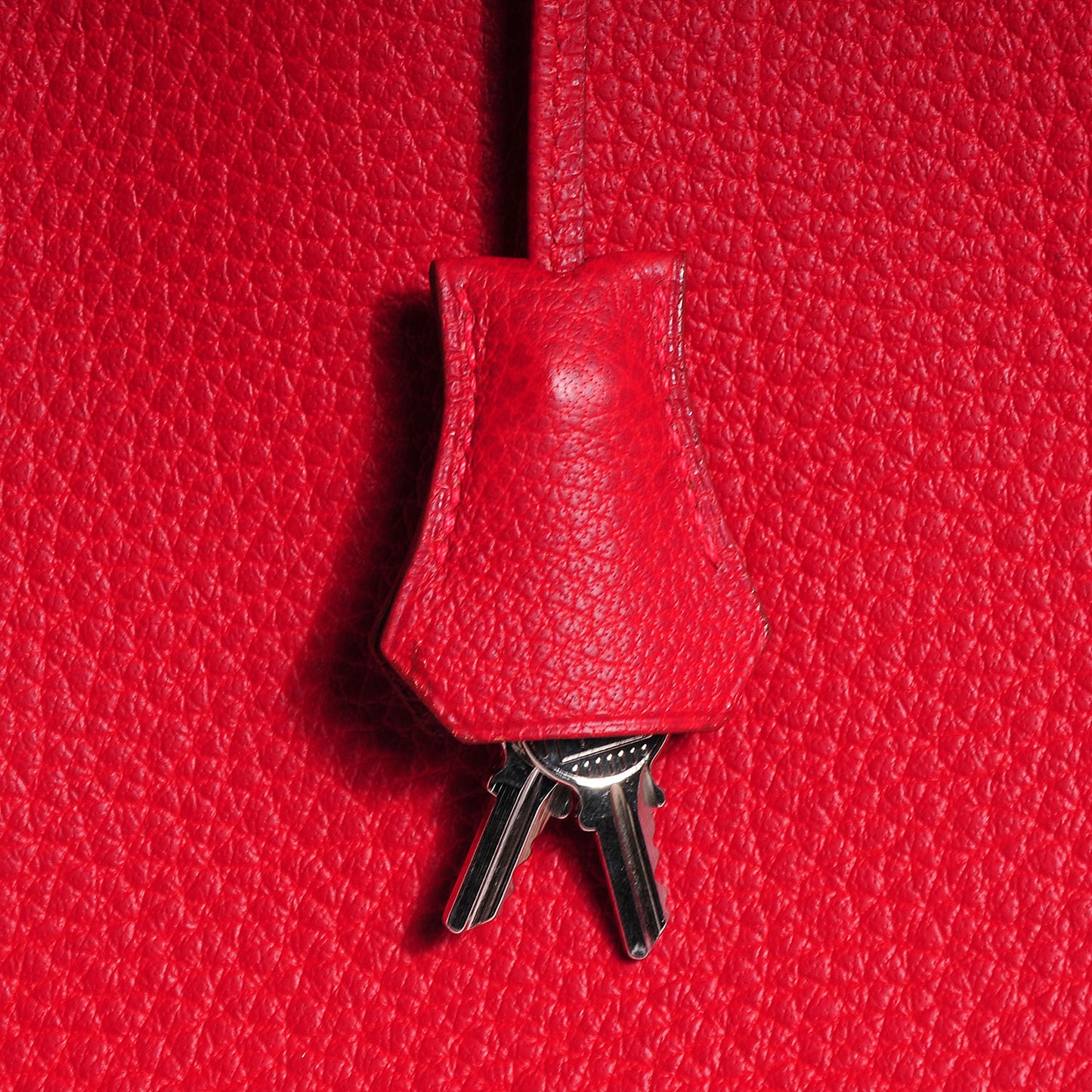 Buffle Skipper Birkin 35 Rouge Vif