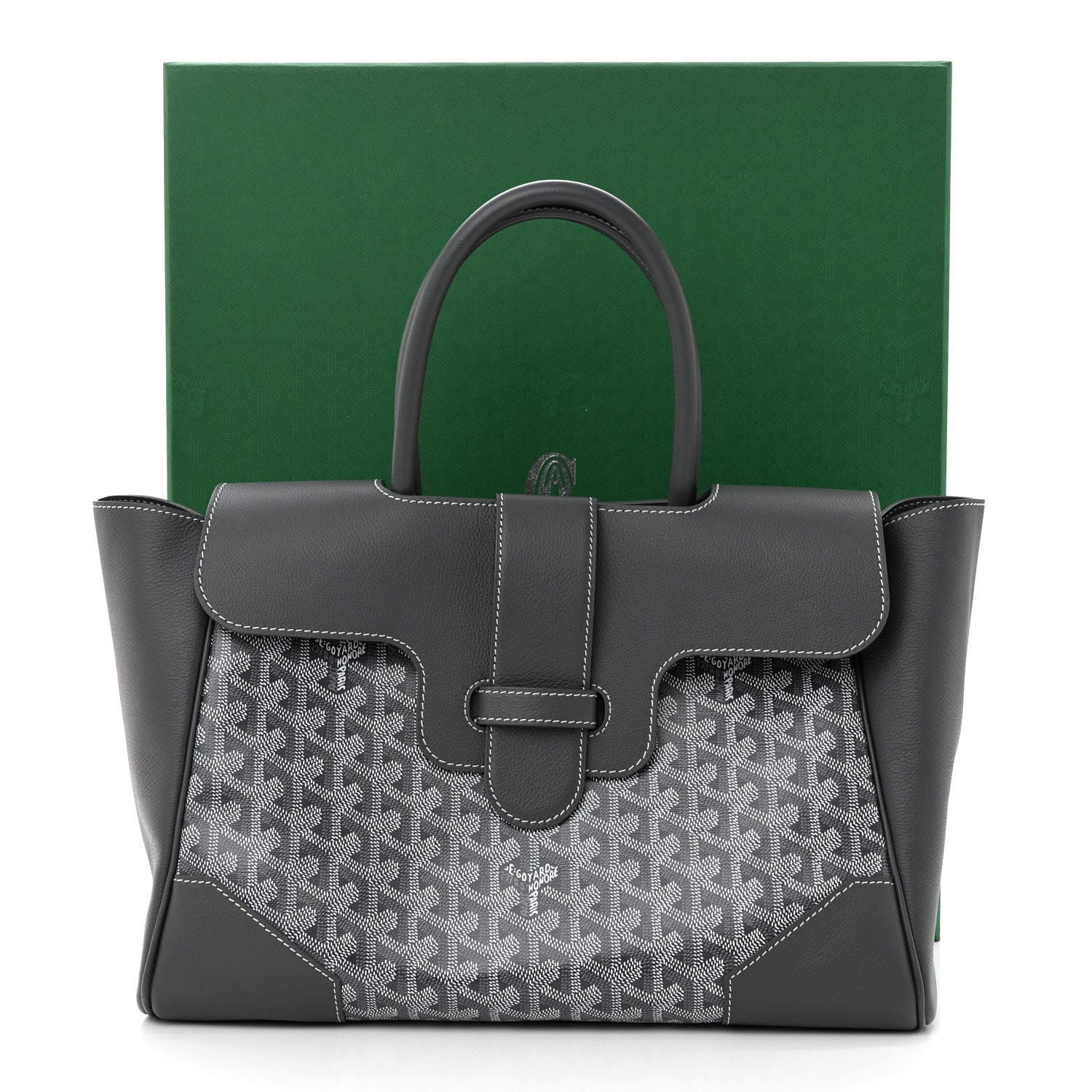 Goyard Goyardine Saigon Tote Grey 11 of 11