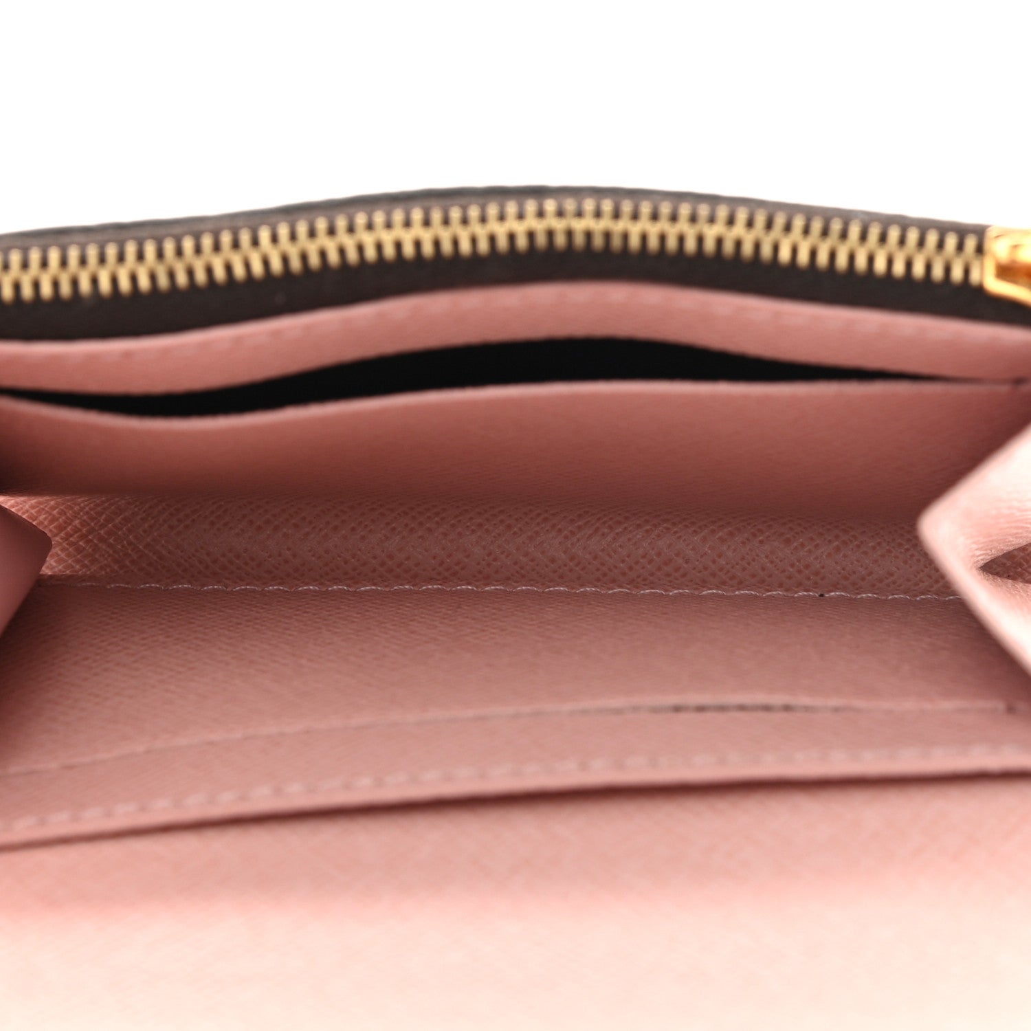 Louis Vuitton Damier Ebene Rosalie Coin Purse Rose Ballerine 5 of 6