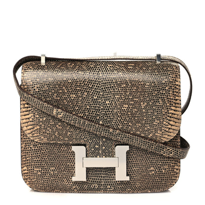 Hermes Lizard Constance 18 Ombre 1 of 11