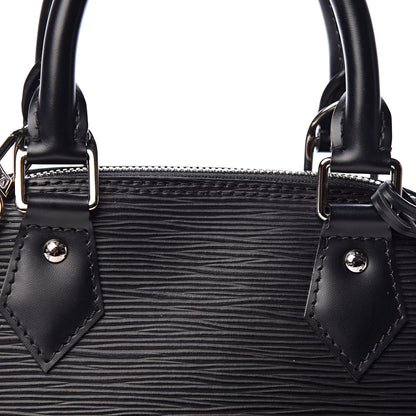 Louis Vuitton Epi Alma BB Black 9 of 9