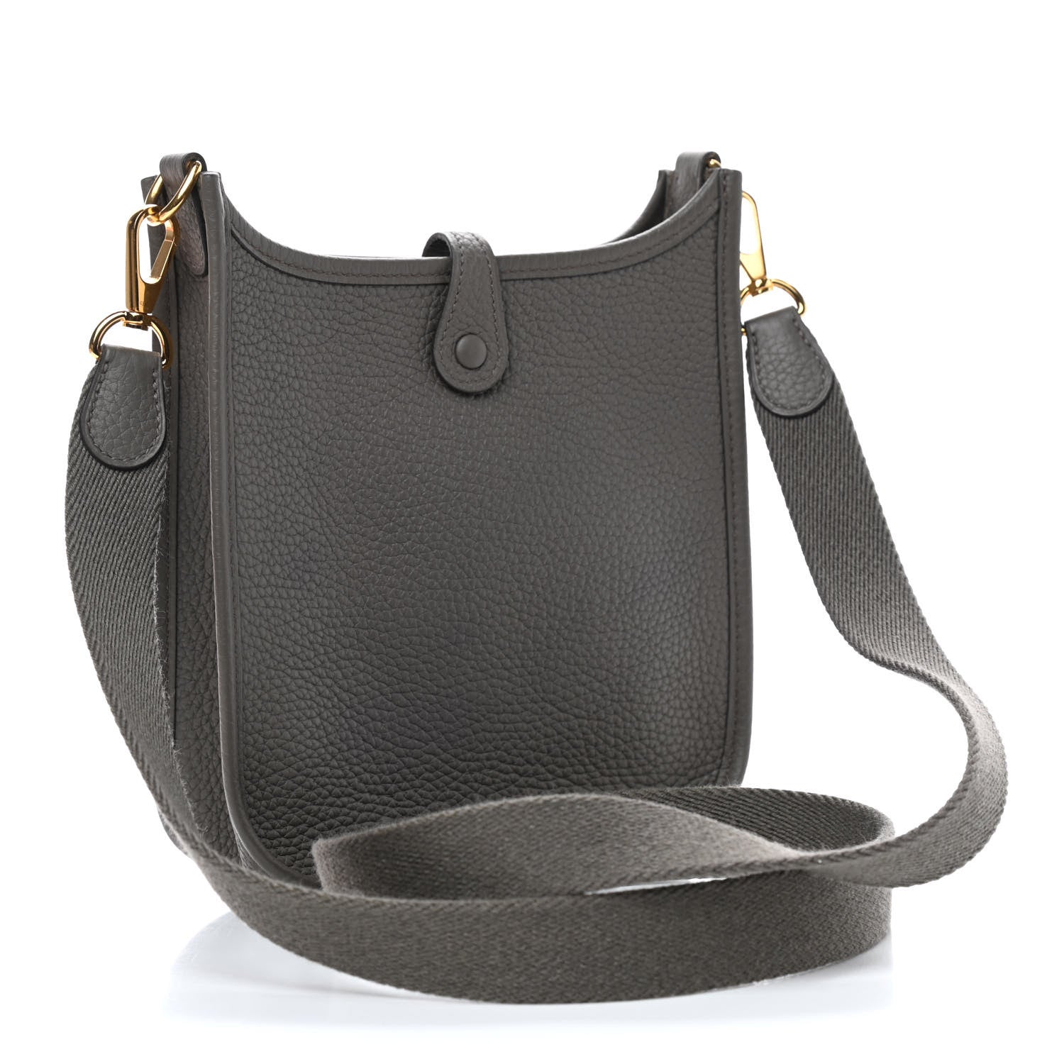 Hermes Taurillon Clemence Evelyne TPM Etain 3 of 9
