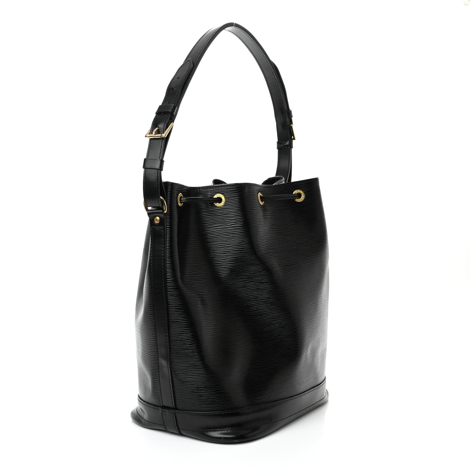 Louis Vuitton Epi Petit Noe Black 3 of 18