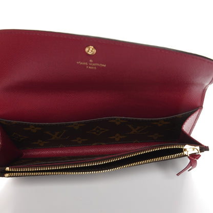 Louis Vuitton Monogram Emilie Wallet Fuchsia 5 of 7
