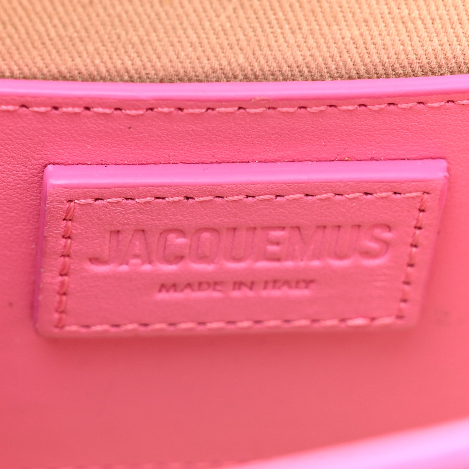 Jacquemus Smooth Calfskin Le Bambino Long Flap Pink 6 of 16