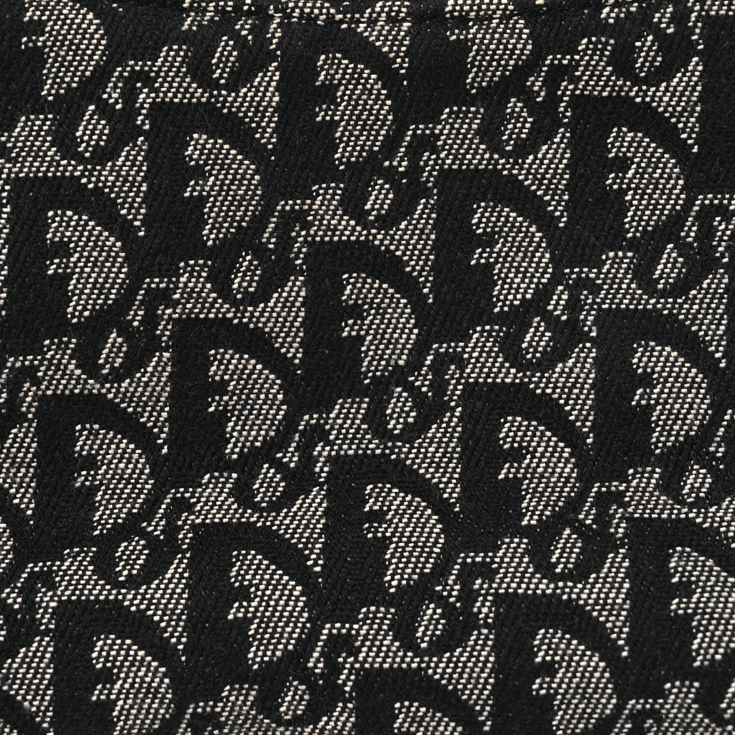 Monogram Shoulder Bag Pochette Black