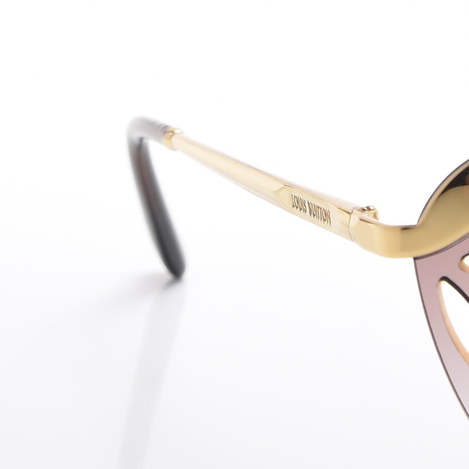 Louis Vuitton Lila Sunglasses Z0728U Gold 7 of 8