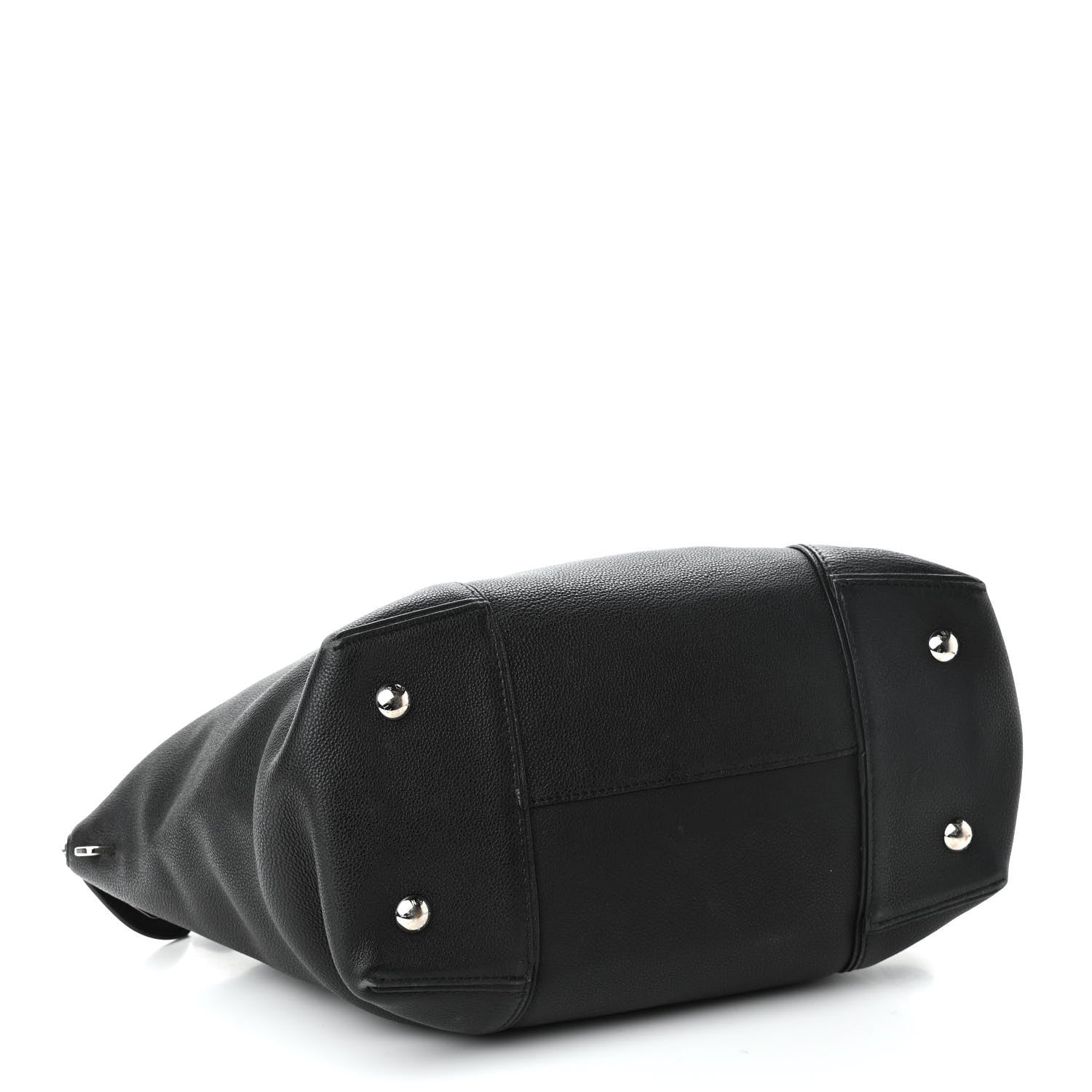 Louis Vuitton Veau Cachemire Soft Lockit MM Black 4 of 15