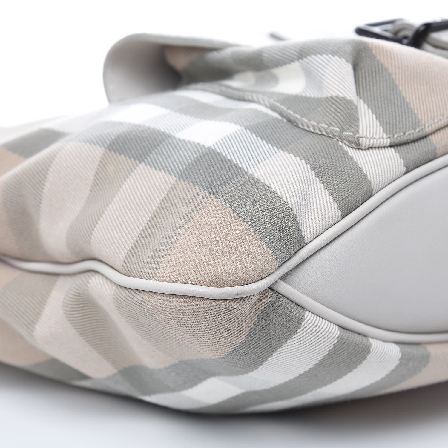 Burberry House Check Hobo White 8 of 14