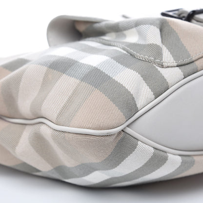 Burberry House Check Hobo White 8 of 14