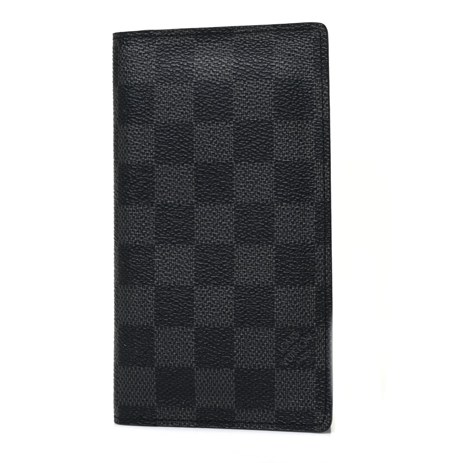 Louis Vuitton Damier Graphite Checkbook Cover Wallet 1 of 8
