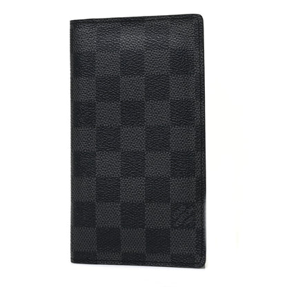 Louis Vuitton Damier Graphite Checkbook Cover Wallet 1 of 8