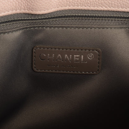 Chanel Caviar Quilted Grand Shopping Tote GST Light Pink 6 of 7