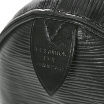 Louis Vuitton Epi Speedy 35 Black 6 of 15