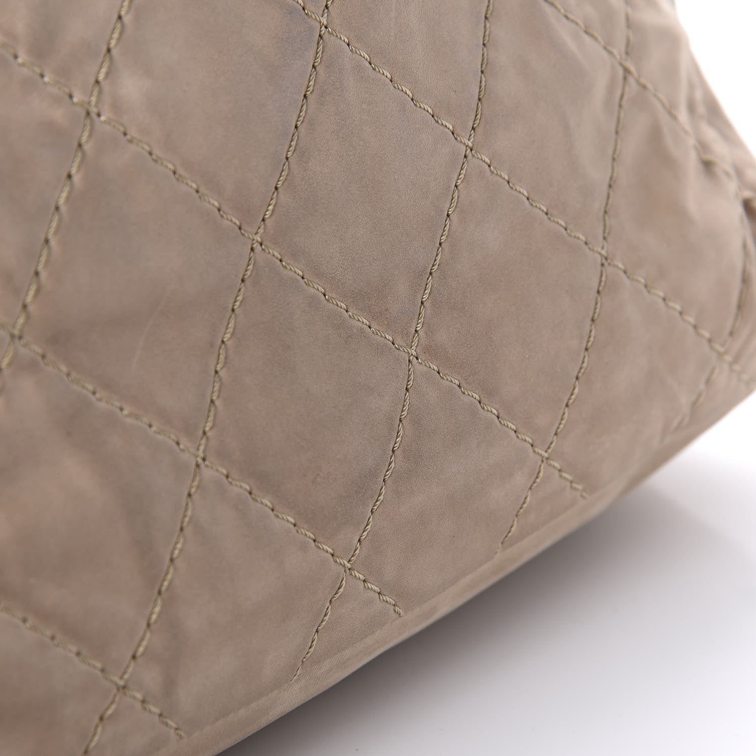 Chanel Iridescent Calfskin Large Sea Hit North South Tote Beige 10 of 13