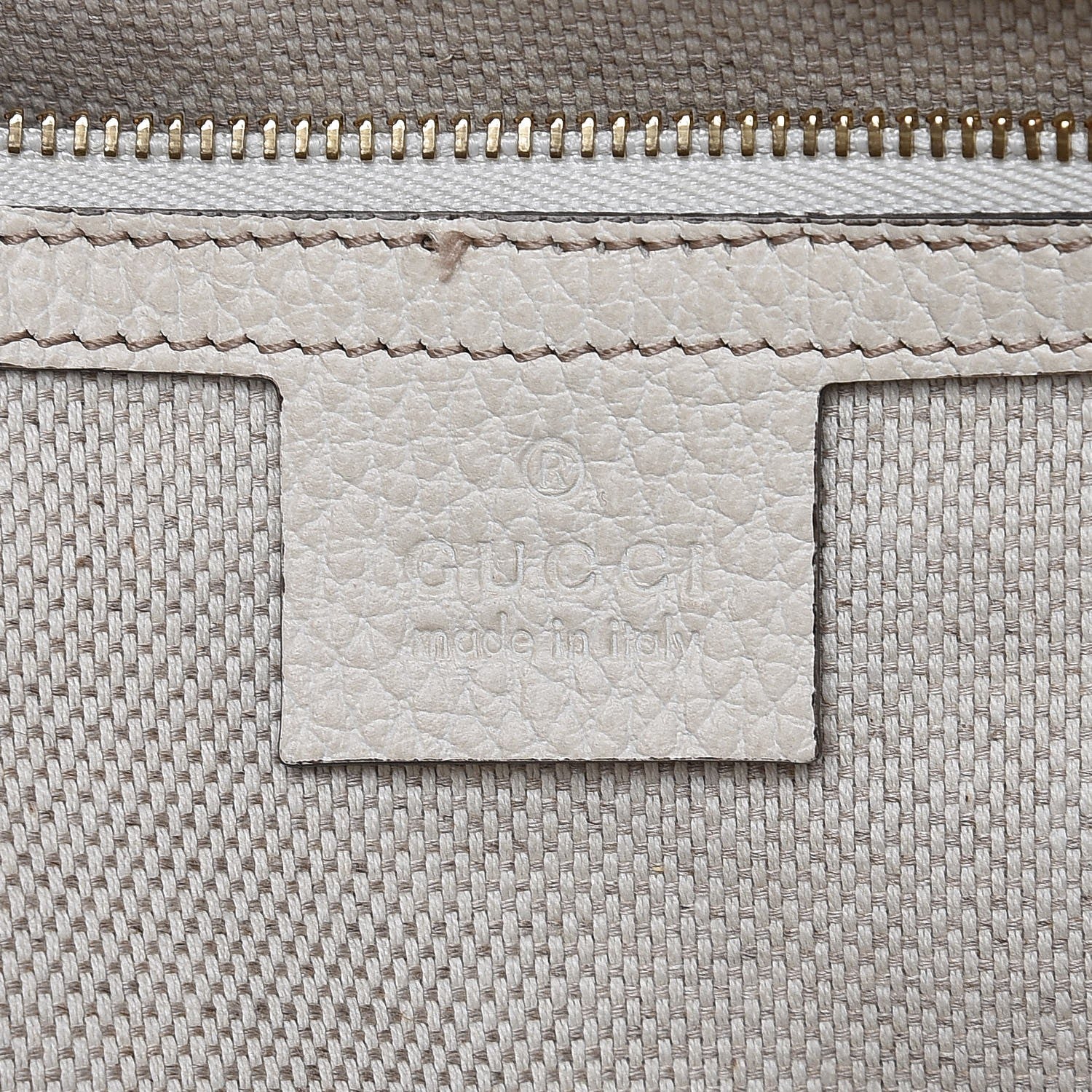 Gucci Dollar Calfskin Large Soho Top Handle Satchel Hibiscus Red Mystic White Blue 6 of 9