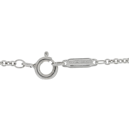 Tiffany Sterling Silver Large Filigree Heart Key Pendant Necklace 4 of 4