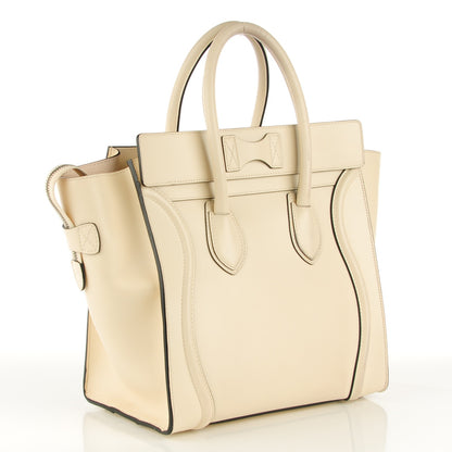Celine Palmelato Mini Luggage Ivory 3 of 8