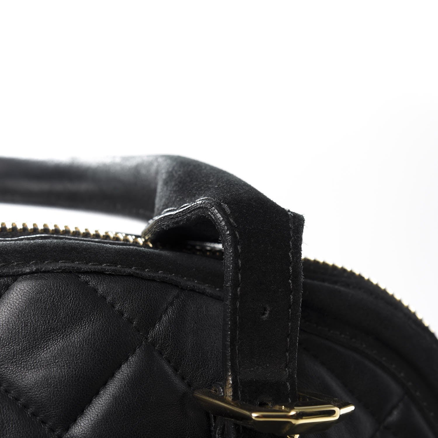 Burberry Prorsum Calfskin Quilted Country Animal Satchel Black 14 of 17