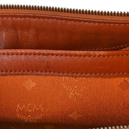 MCM Visetos Essential Boston Bag Cognac 5 of 8