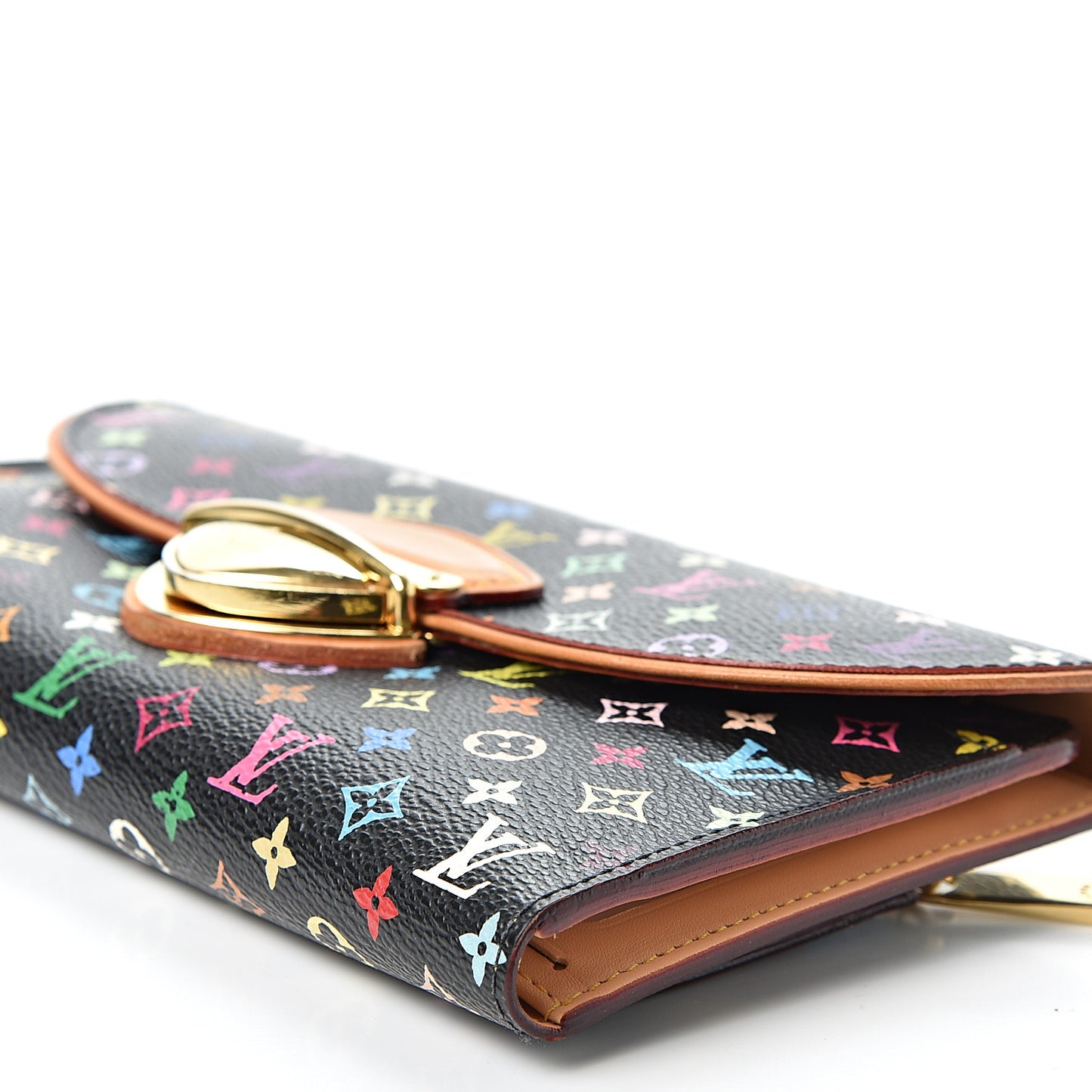 Monogram Multicolor Eugenie Wallet Black