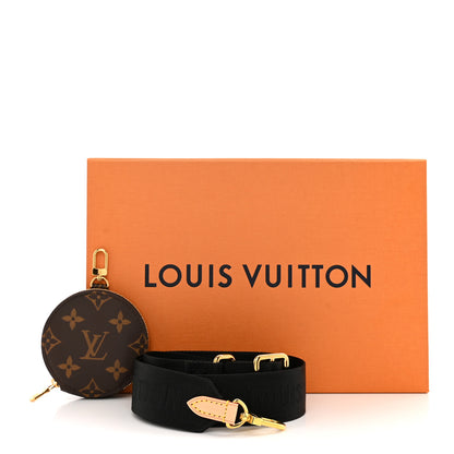 Louis Vuitton Monogram Multi Pochette Accessories Bandouliere Shoulder Strap Black 7 of 7