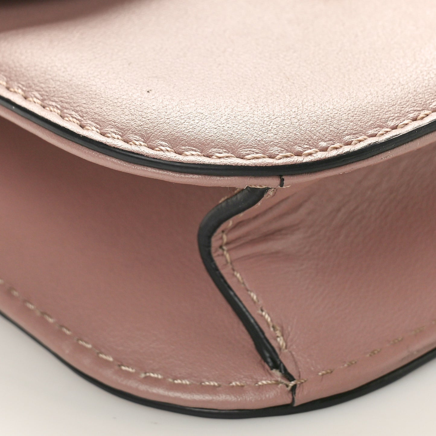 VALENTINO GARAVANI Vitello Small Glam Lock Rockstud Flap Poudre
